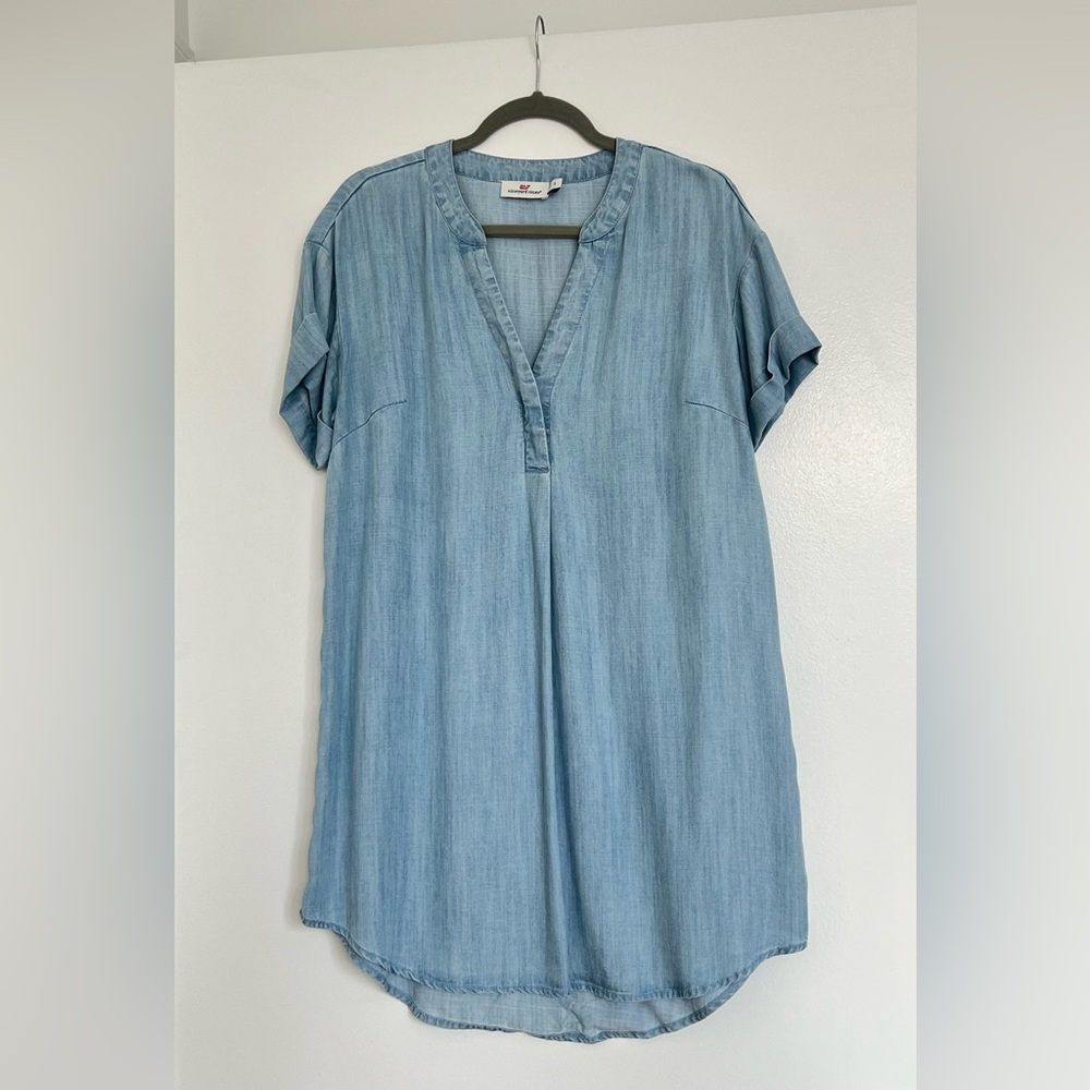 Vineyard Vines Chambray Tunic Dress